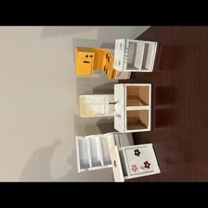 Vintage Miniature Kitchen Furniture Set - all wood (SR516)